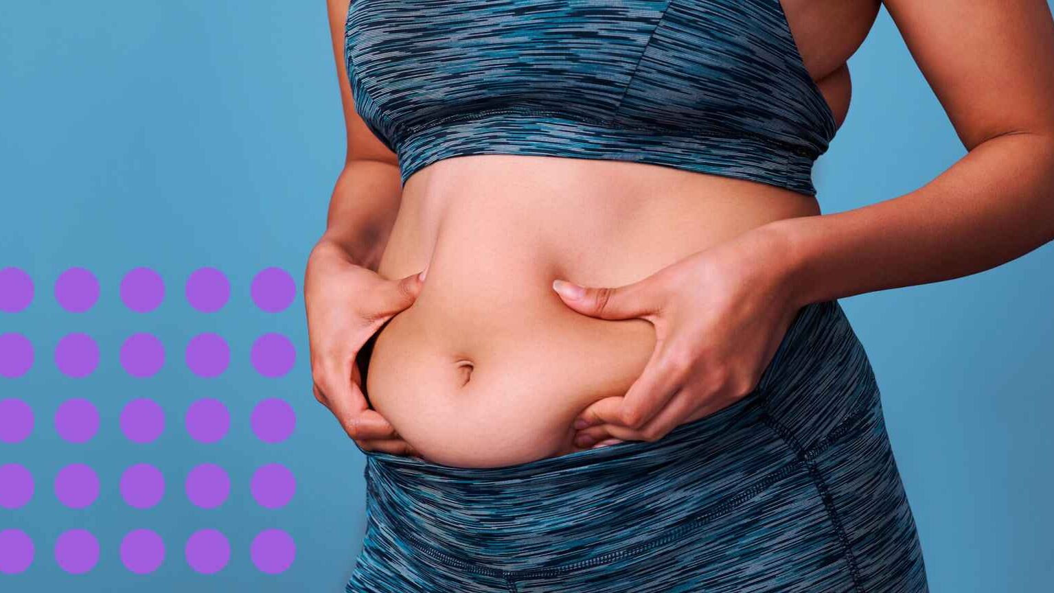 Cómo eliminar la grasa abdominal acumulada en la zona de la cintura.