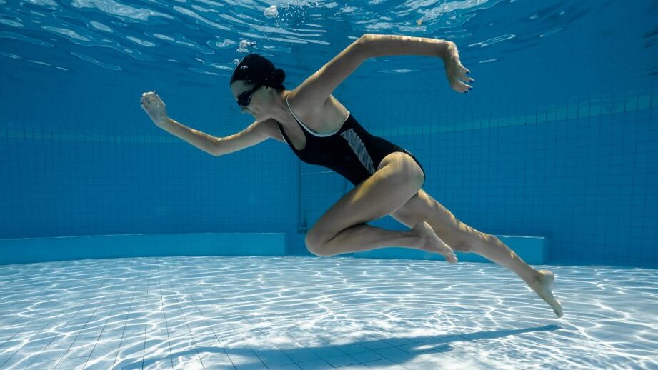 ¿Cuántas vueltas de natación conforman un buen entrenamiento?