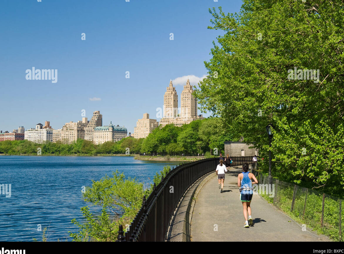 Distancia del circuito de running en Central Park.