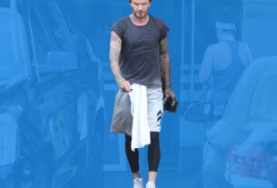 El físico de David Beckham sin camiseta: un referente de fitness.