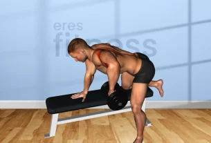 El remo con elevación lateral posterior: un ejercicio para la espalda.
