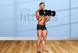 Elevación de cuerpo para trabajar los bíceps