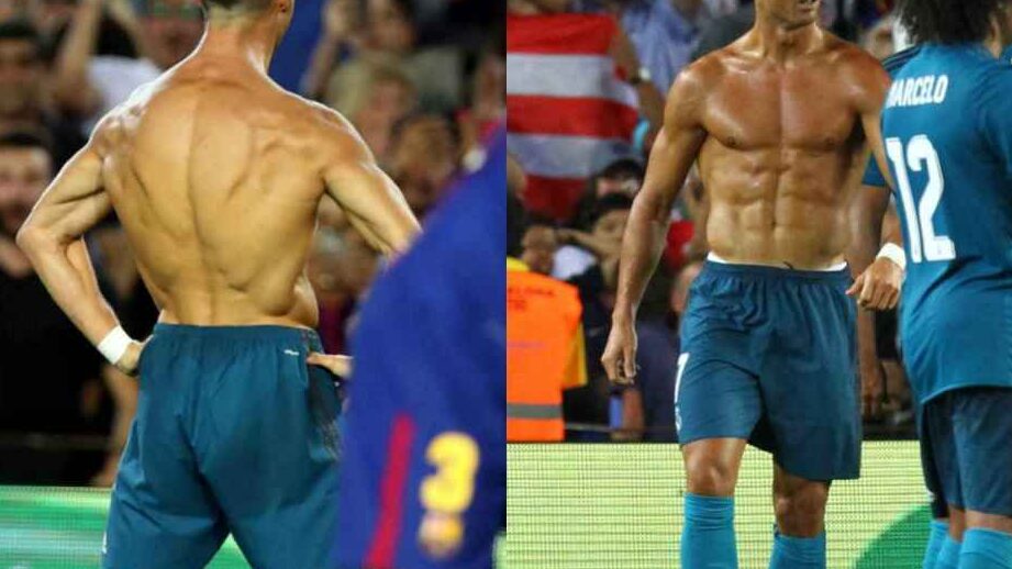 Los secretos de Cristiano Ronaldo sin camiseta en el gimnasio