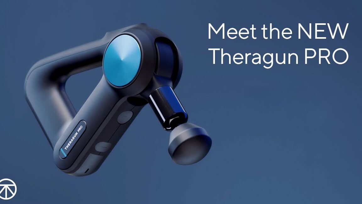 Masaje de recuperación con Theragun Air Pro: lo último en terapia de percusión.