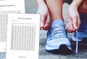 Plan de entrenamiento de cuerpo completo en casa en formato PDF.