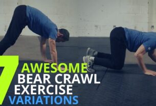 Plank crawls: Ejercicio para fortalecer el core y los brazos.