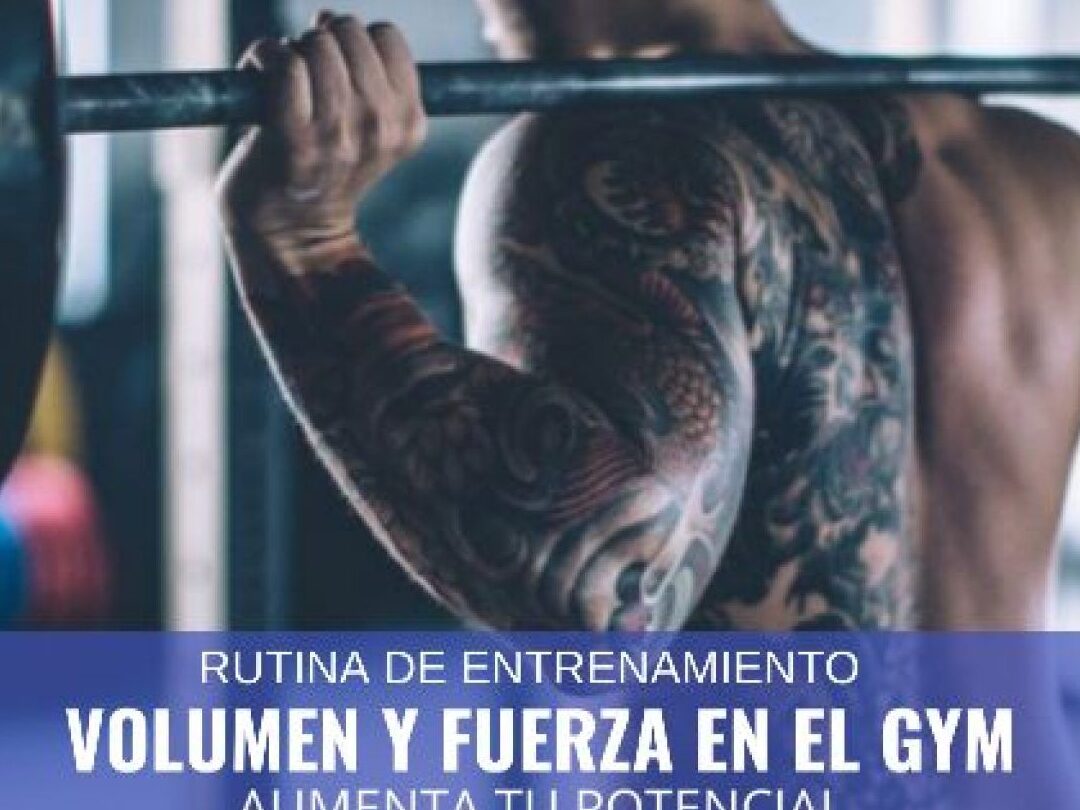 Programa de culturismo y powerlifting: Guía completa para ganar fuerza y volumen muscular