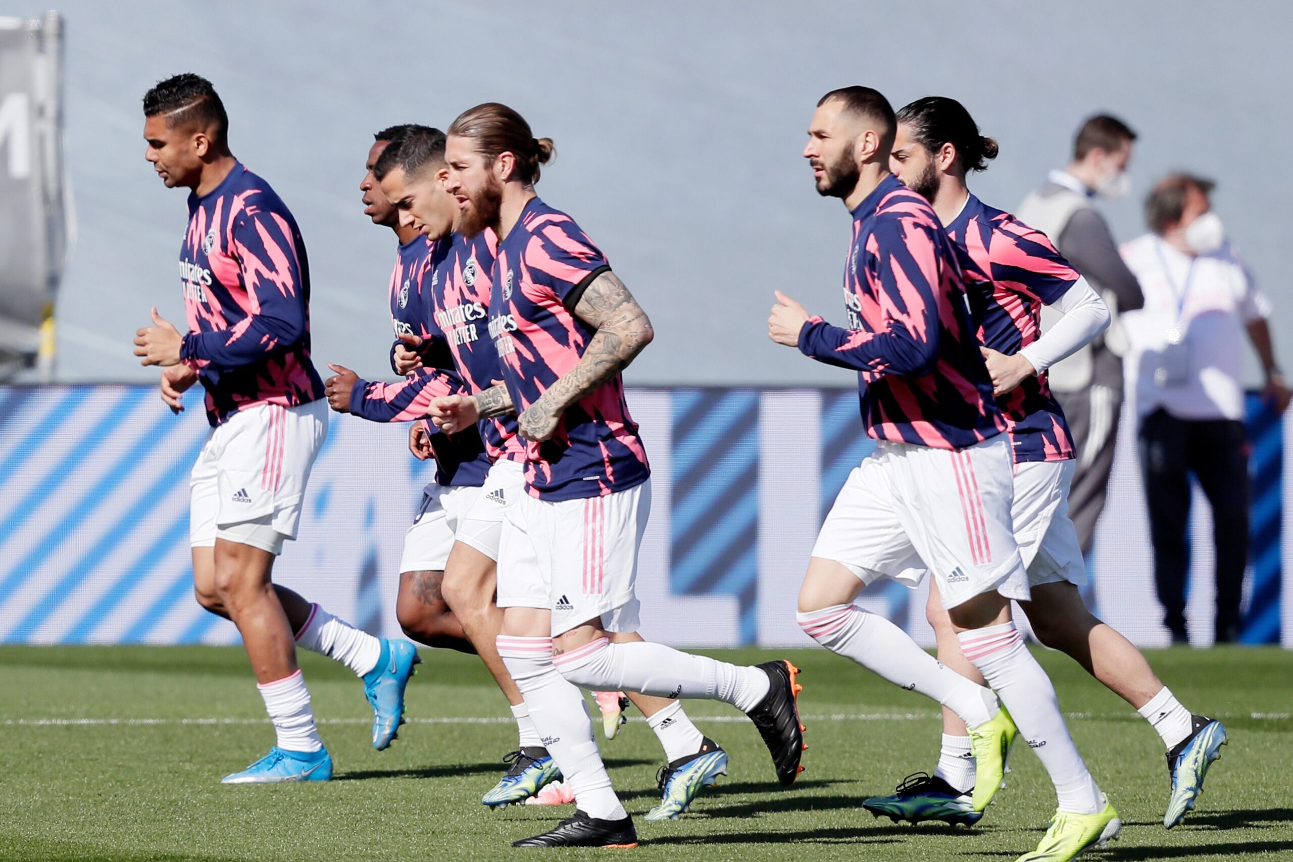 Rutina de calentamiento de fútbol antes del partido