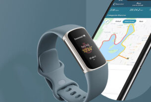 Visualiza tus pasos con la pantalla del Fitbit Charge 5.